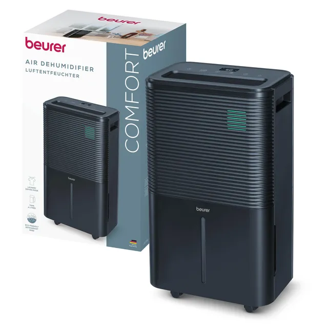 beurer-le-250-luftentfeuchter-elektrischer-raumentfeuchter-mit-20-l-24-h-4-l-tan image 1