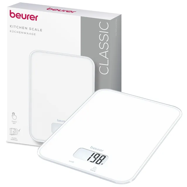 beurer-ks-19-pure-white-digitale-k-chenwaage-mit-tara-funktion-sensor-touch-1-g- image 1