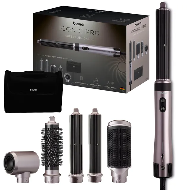 beurer-airstyler-5-in-1-iconic-pro-multifunktionaler-luftstrom-haarstyler-mit-5- image 1