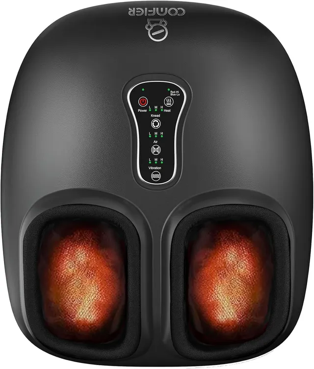 comfier-fu-massageger-t-elektrisch-mit-shiatsu-3d-kneten-rollen-luftkompression- image 1