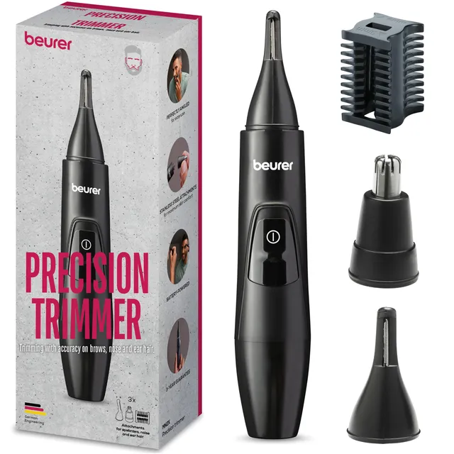 beurer-mn2x-pr-zisionstrimmer-3-in-1-haarschneidemaschine-f-r-nase-ohren-augenbr image 1