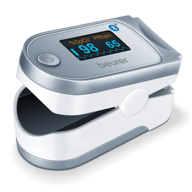 beurer-po-60-pulsoximeter-mit-bluetooth-fingerpulsoximeter-zur-messung-von-sauer image 1