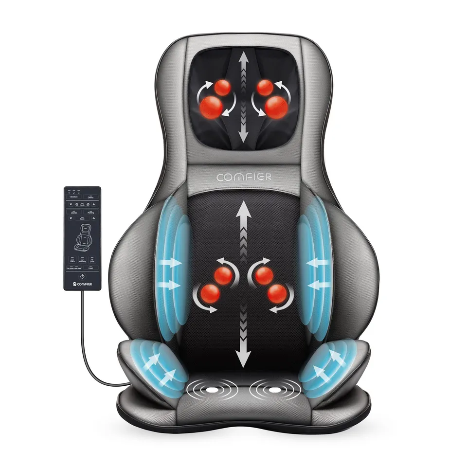 comfier-shiatsu-massagesitzauflage-mit-w-rme-2d-3d-knetmassage-luftkompression-u image 1