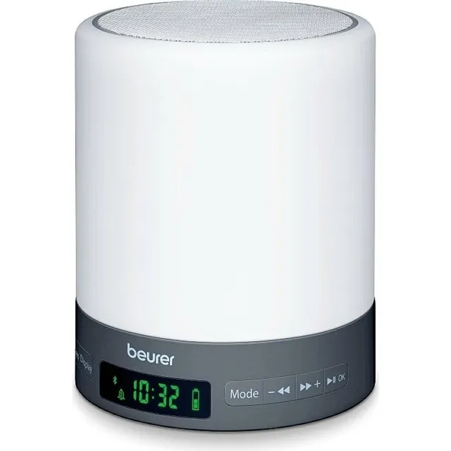 beurer-wl-50-lichtwecker-sonnenaufgangs-simulation-led-stimmungslicht-radio-blue image 1