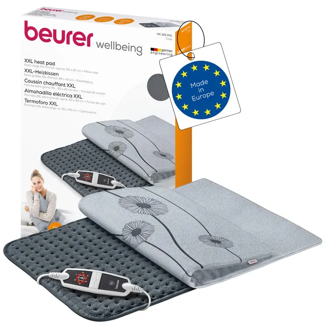 beurer-hk-125-xxl-heizkissen-60-40-cm-6-temperaturstufen-abschaltautomatik-masch image 1