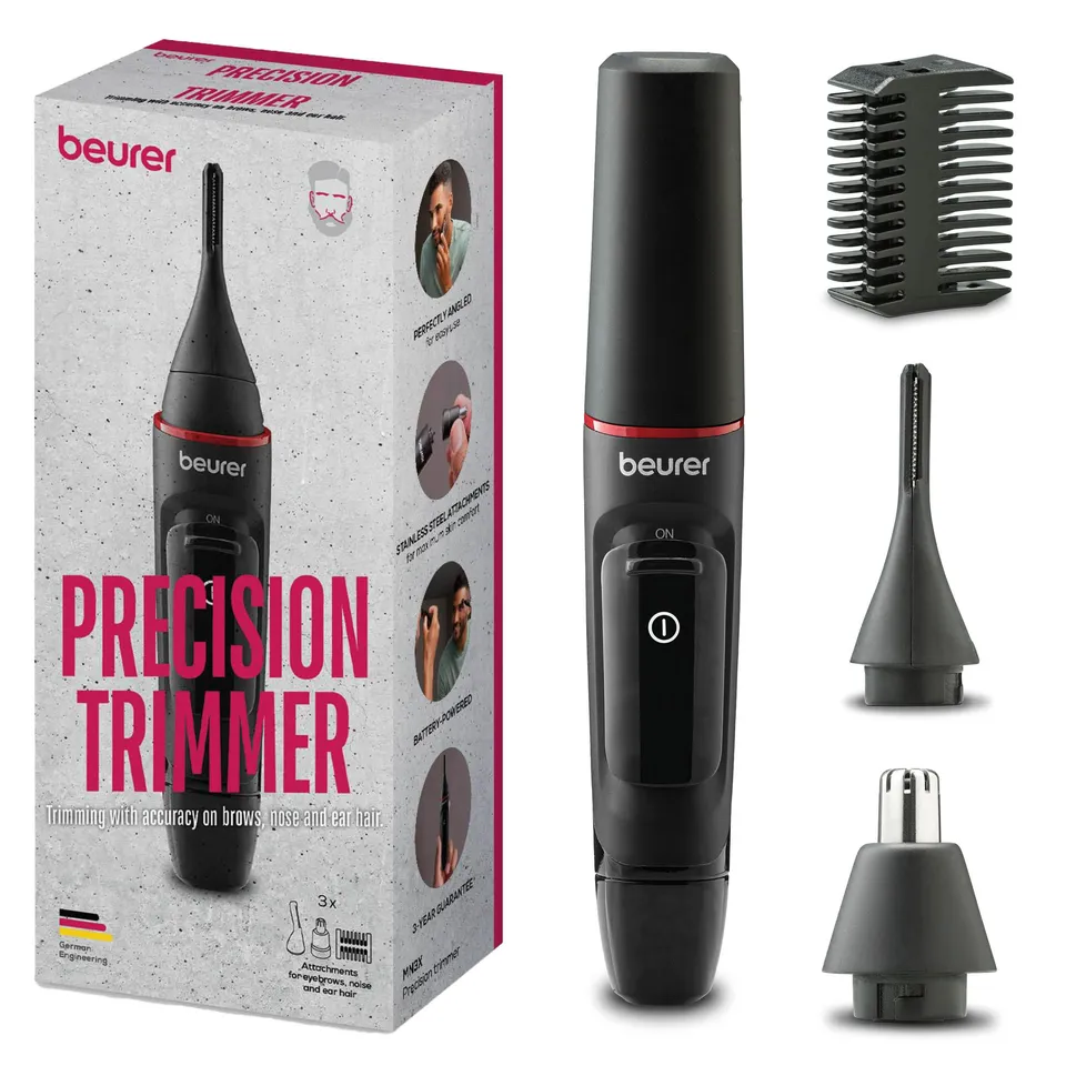 beurer-mn-3x-pr-zisionstrimmer-3-in-1-nasen-ohren-augenbrauentrimmer-ipx4-spritz image 1