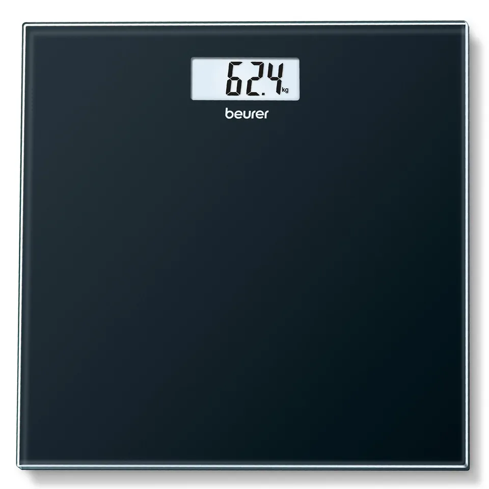 beurer-gs-10-personenwaage-aus-sicherheitsglas-schwarz-lcd-anzeige-quick-start-t image 1