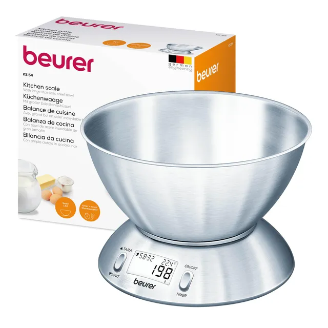 beurer-ks-54-k-chenwaage-mit-edelstahlsch-ssel-1-5-l-fassungsverm-gen-tragkraft- image 1