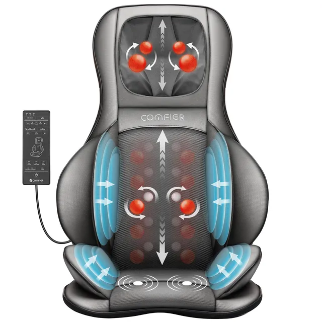 comfier-shiatsu-massagesitzauflage-mit-w-rme-3d-knetmassage-rollenmassage-vibrat image 1