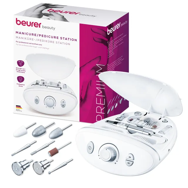 beurer-mp-100-manik-re-und-pedik-re-profistation-elektrisch-10-saphir-und-filzau image 1
