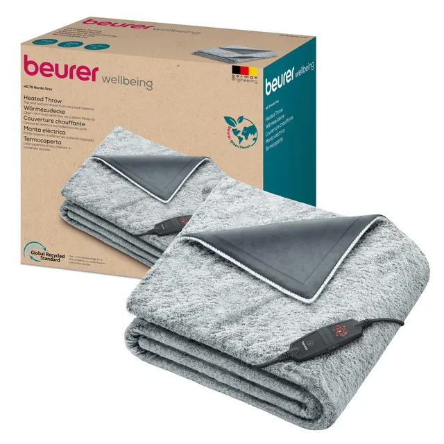 beurer-hd-75-nordic-grey-heizdecke-180-x-130-cm-green-planet-reihe-aus-recycelte image 1