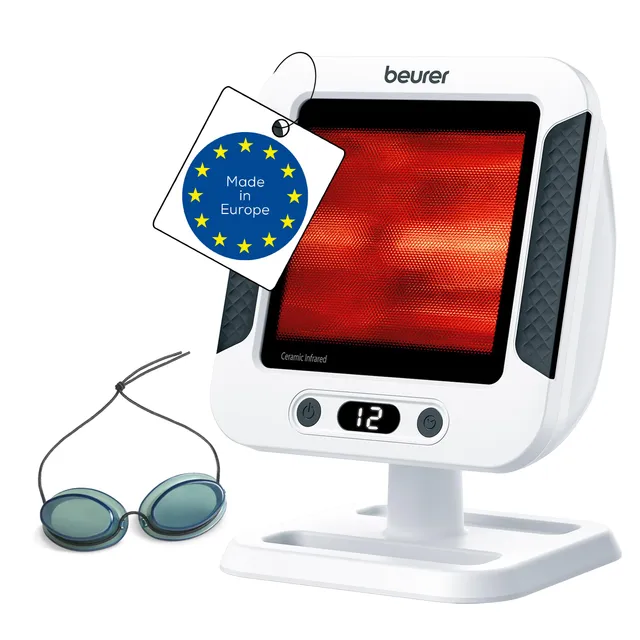 beurer-il-60-infrarot-w-rmestrahler-medizinprodukt-mit-300-watt-glaskeramikschei image 1