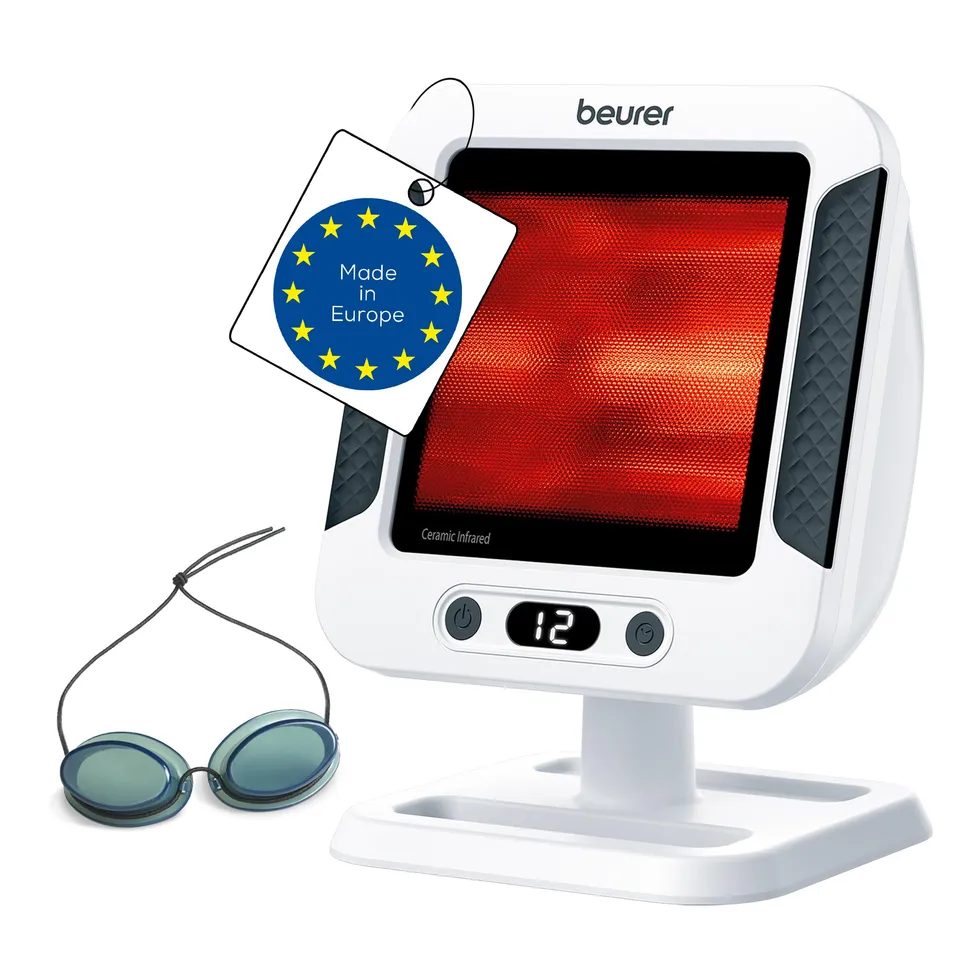 beurer-il-60-infrarot-w-rmestrahler-medizinprodukt-mit-300-watt-glaskeramikschei image 1