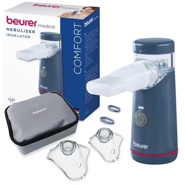beurer-ih-49-tragbarer-inhalator-mit-akku-schwingmembran-vernebler-mit-selbstrei image 1
