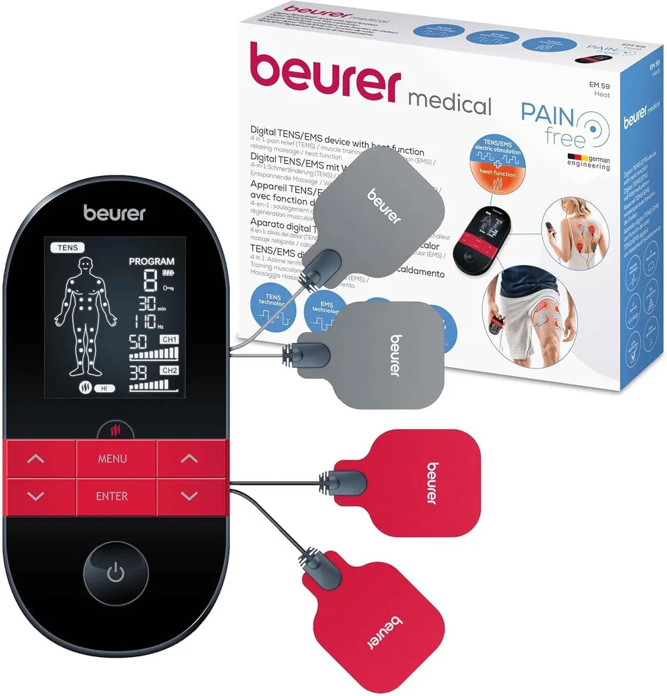 beurer-em-59-heat-digitales-tens-ems-ger-t-4-in-1-reizstromger-t-f-r-schmerzther image 1
