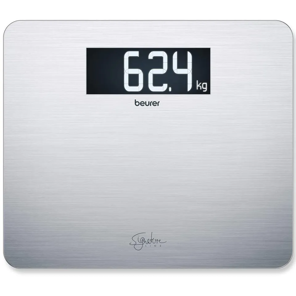 beurer-gs-405-signature-line-edelstahl-personenwaage-glaswaage-mit-anti-fingerpr image 1