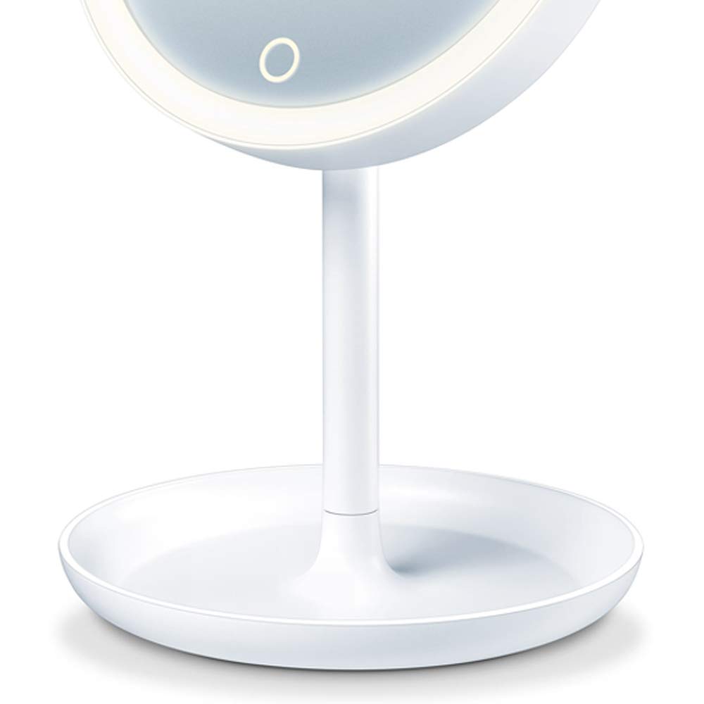 beurer-bs-45-led-kosmetikspiegel-touch-sensor-magnetischer-5-fach-vergr-erungssp image 6