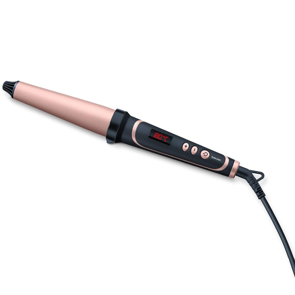 beurer-ht-62-kegelf-rmiger-lockenstab-keramik-keratin-beschichtung-25-38-mm-konu image 1