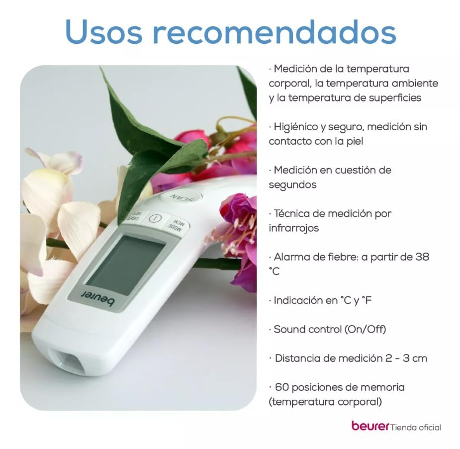 beurer-ft-90-kontaktloses-infrarot-fieberthermometer-f-r-stirn-baby-und-familie- image 8