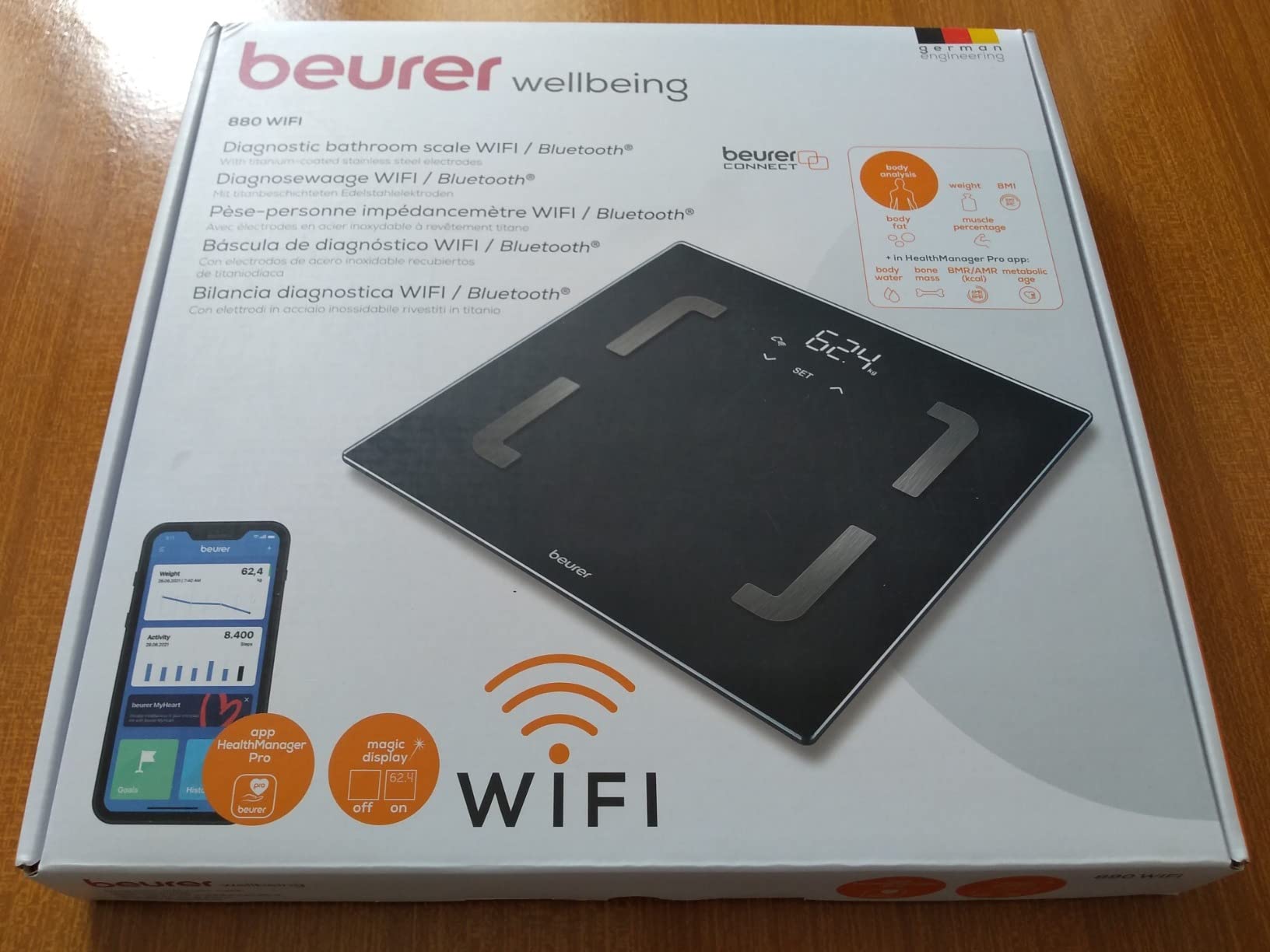 Gute Waage, App verbesserungswürdig