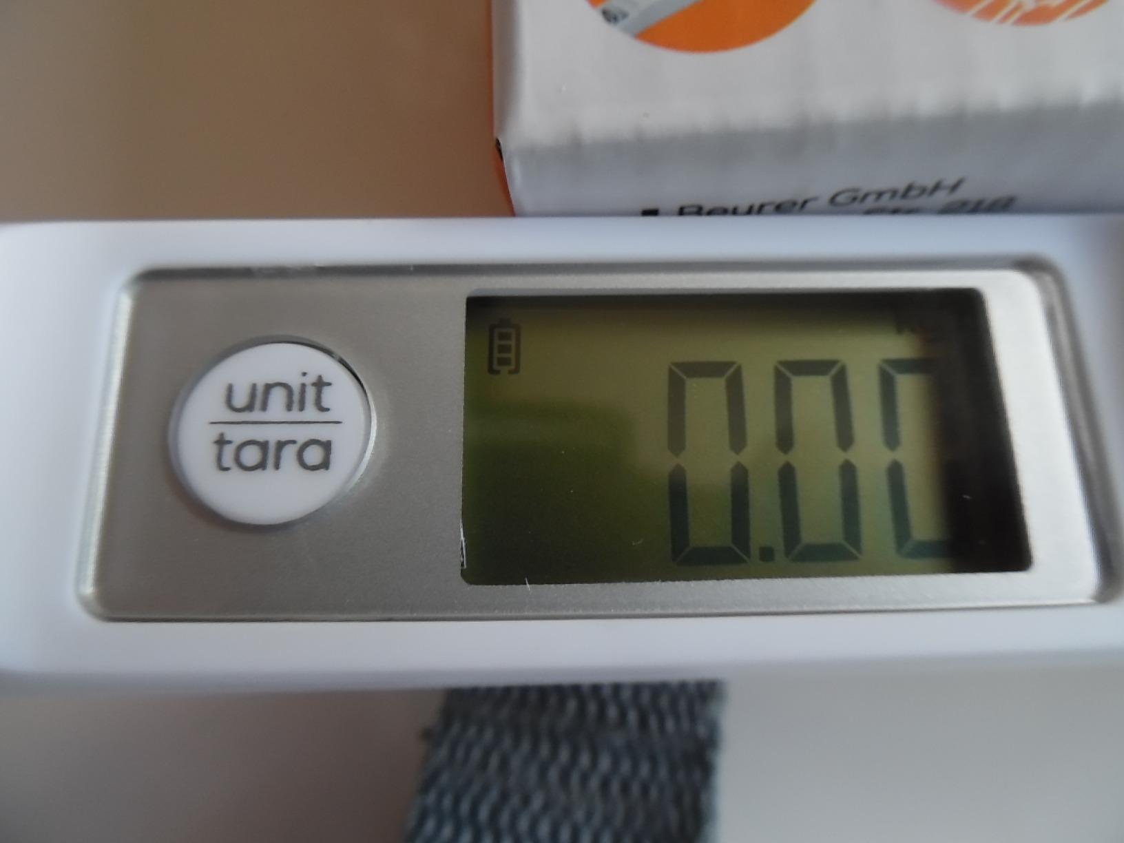 Anzeige schwer ablesbar