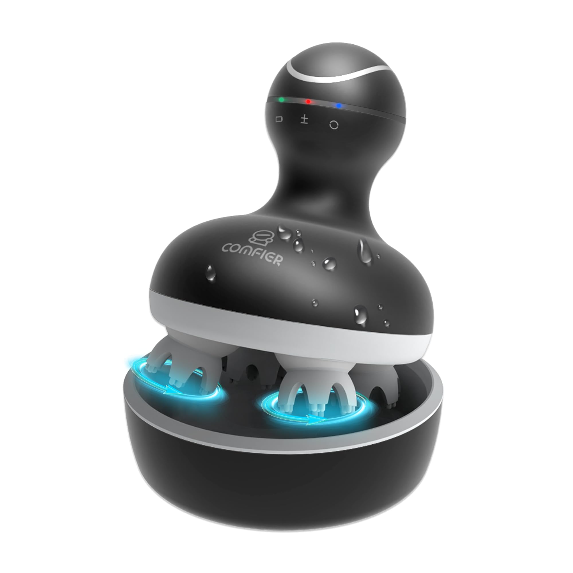 comfier-kabelloses-elektrisches-kopfhaut-massageger-t-wiederaufladbar-ipx7-wasse image 1