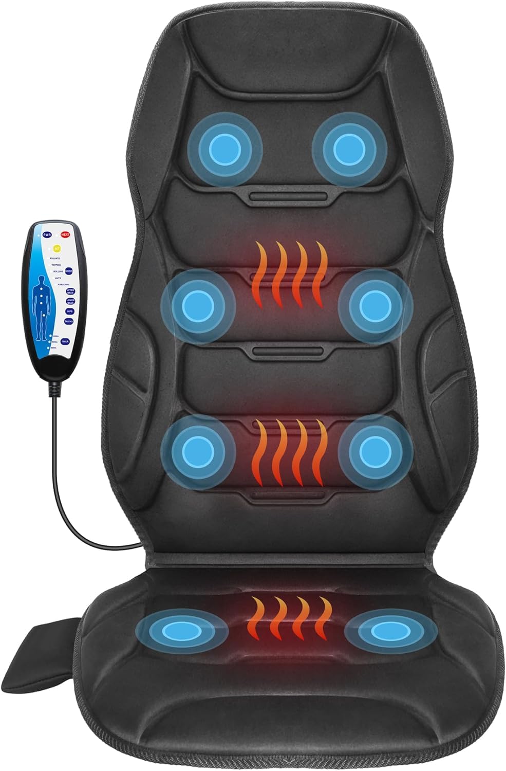 comfier-massagesitzauflage-mit-w-rme-vibrations-massagematte-mit-8-motoren-5-mod image 1