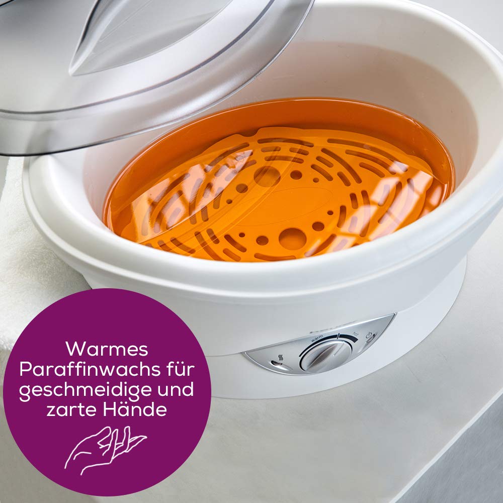 beurer-mp-70-paraffinbad-elektrisches-wachsbad-mit-2-450-g-paraffinwachs-und-30- image 2