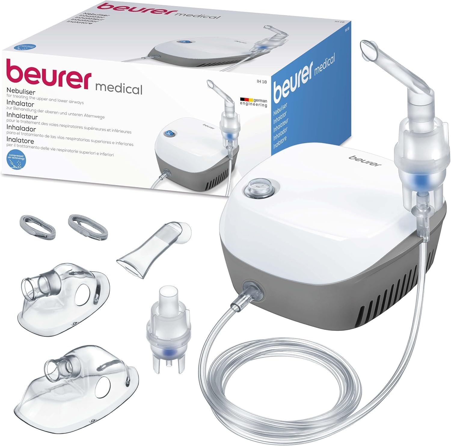 beurer-ih-18-inhalator-kompaktes-kompressor-vernebler-inhalationsger-t-bei-erk-l image 1