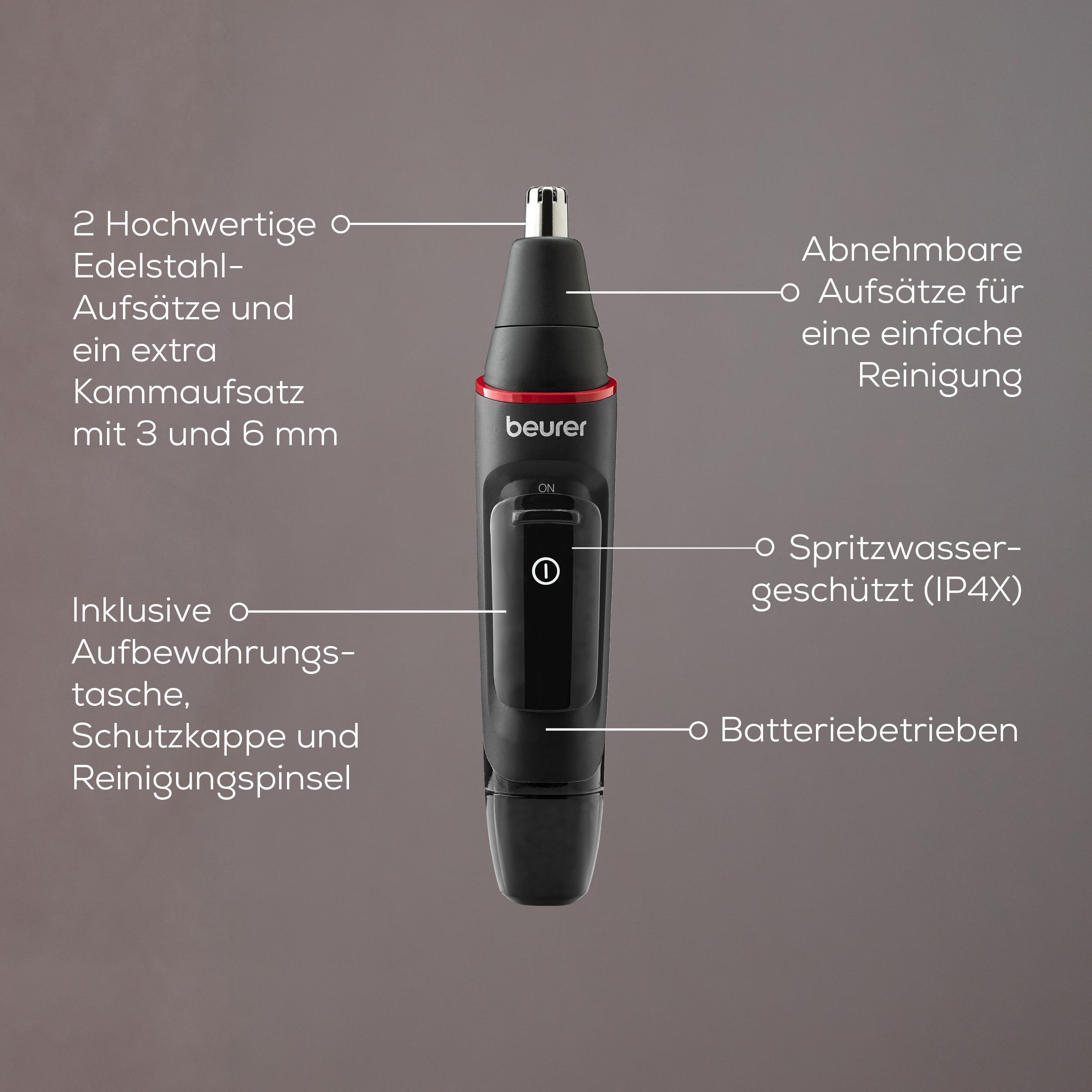beurer-mn-3x-pr-zisionstrimmer-3-in-1-nasen-ohren-augenbrauentrimmer-ipx4-spritz image 5