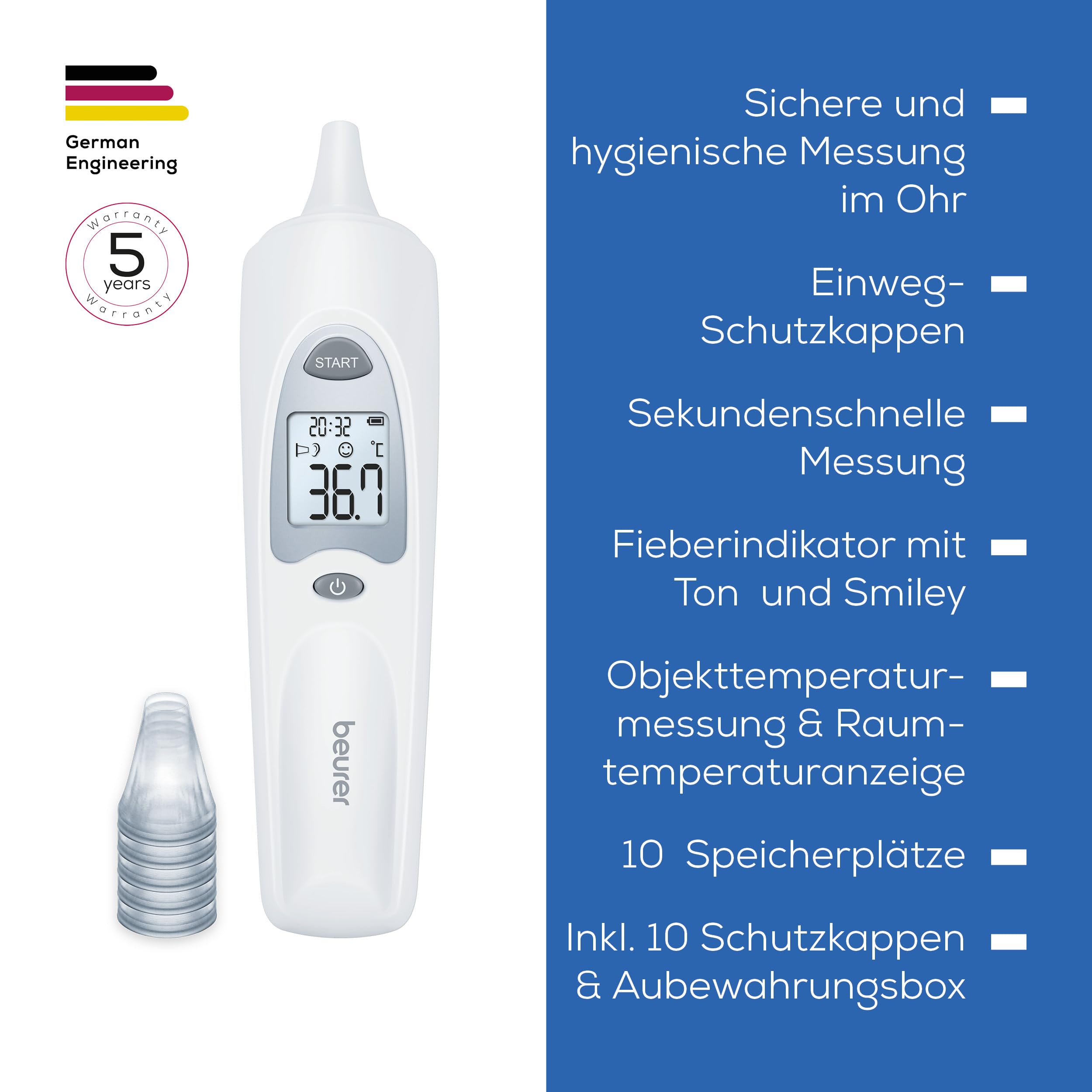 beurer-ft-58-ohrthermometer-mit-infrarot-messtechnik-fieberindikator-10-schutzka image 8