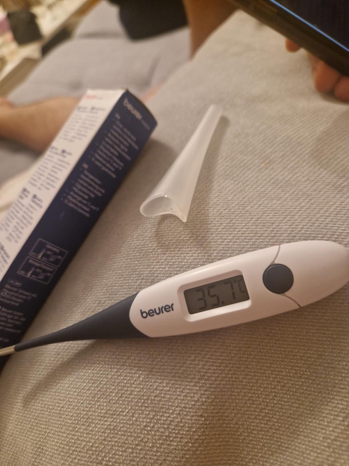 Gutes Thermometer fürs Erste-Hilfe-Set
