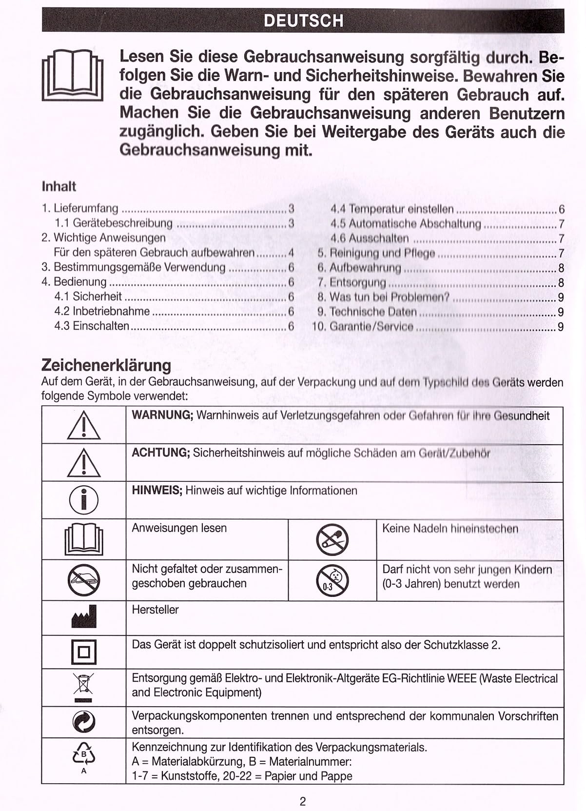 Sehr zufrieden