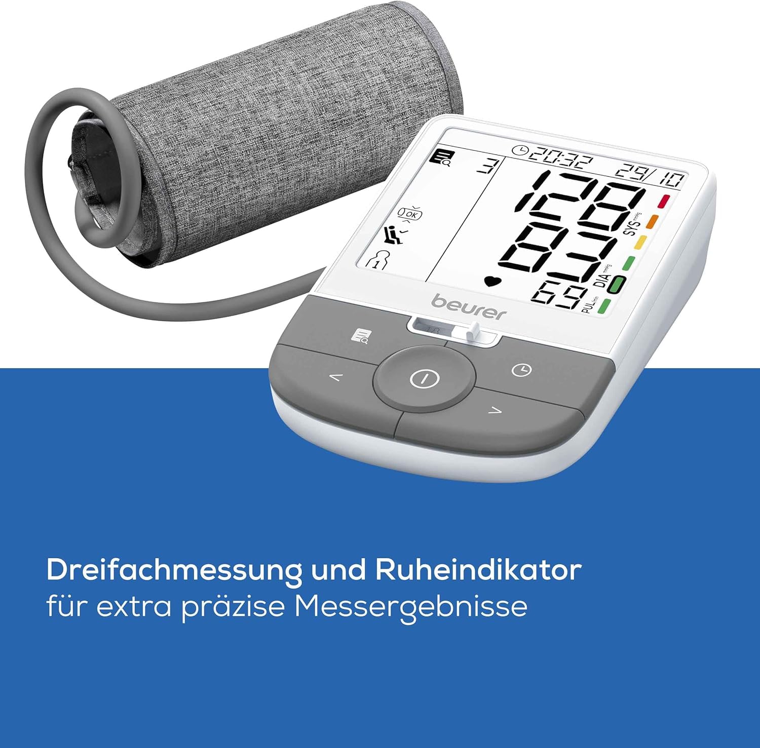 beurer-bm-53-oberarm-blutdruckmessger-t-klinisch-validiert-afib-erkennung-app-sy image 3