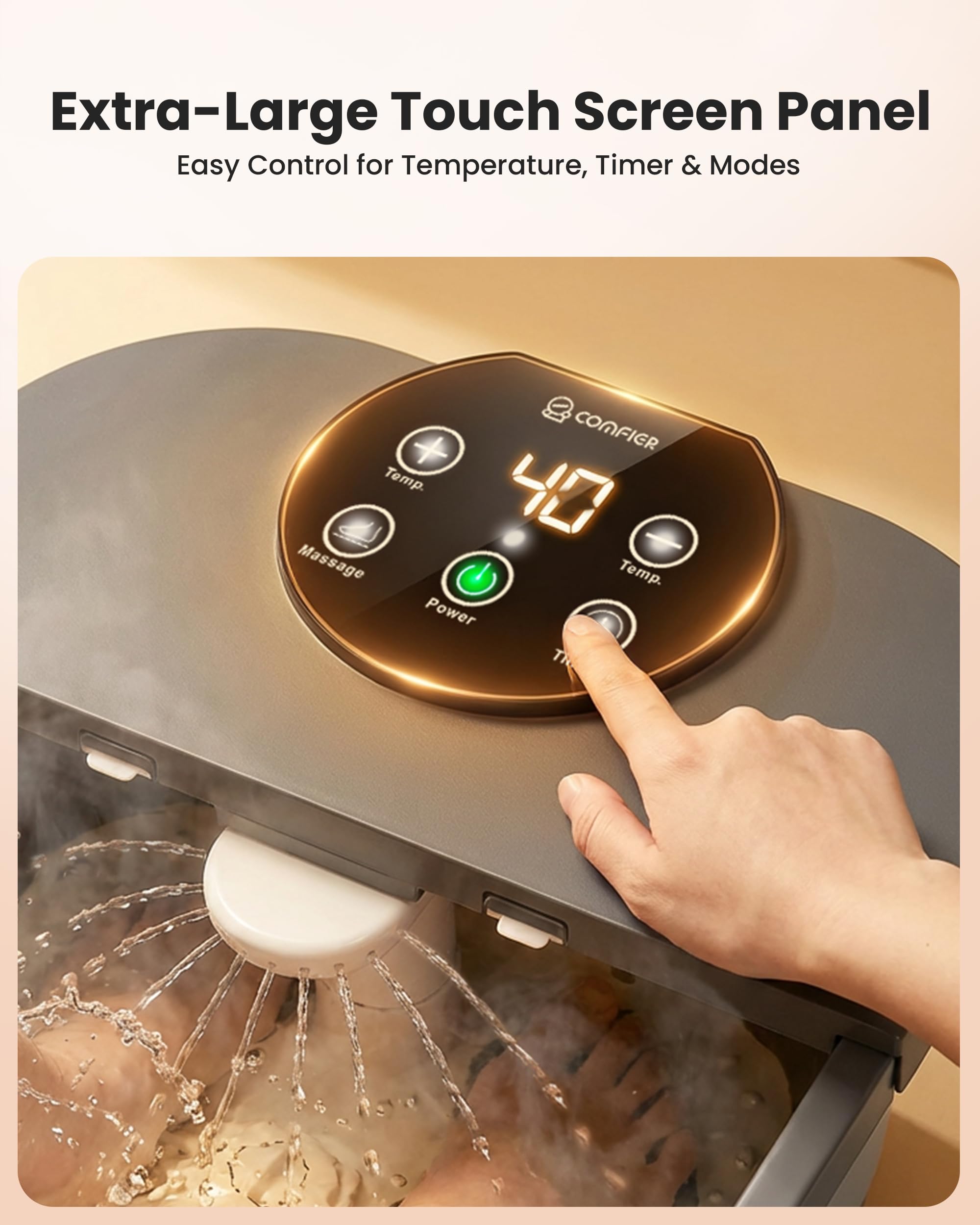 comfier-2026-elektrisches-fu-bad-klappbares-fu-massagerbad-mit-heizung-wasserfal image 7