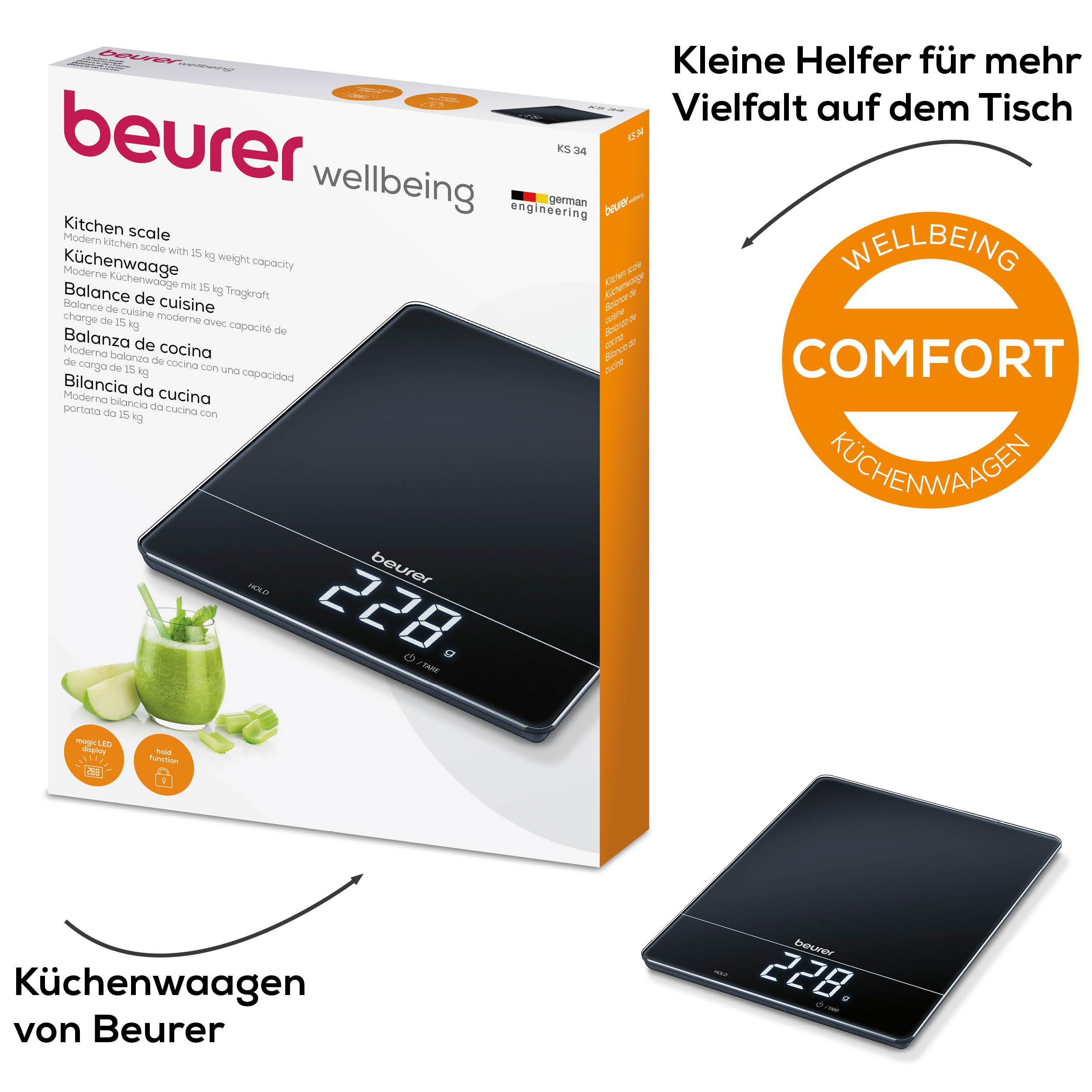 beurer-ks-34-k-chenwaage-mit-magic-led-display-tara-funktion-hold-funktion-und-1 image 7