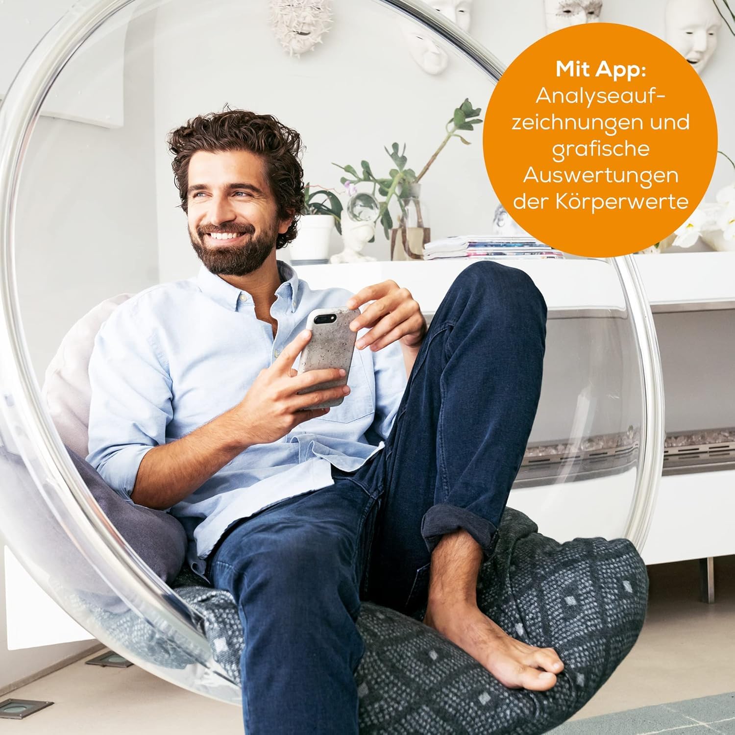beurer-bf-980-diagnosewaage-wlan-bluetooth-k-rperanalysewaage-mit-herzfrequenzme image 2