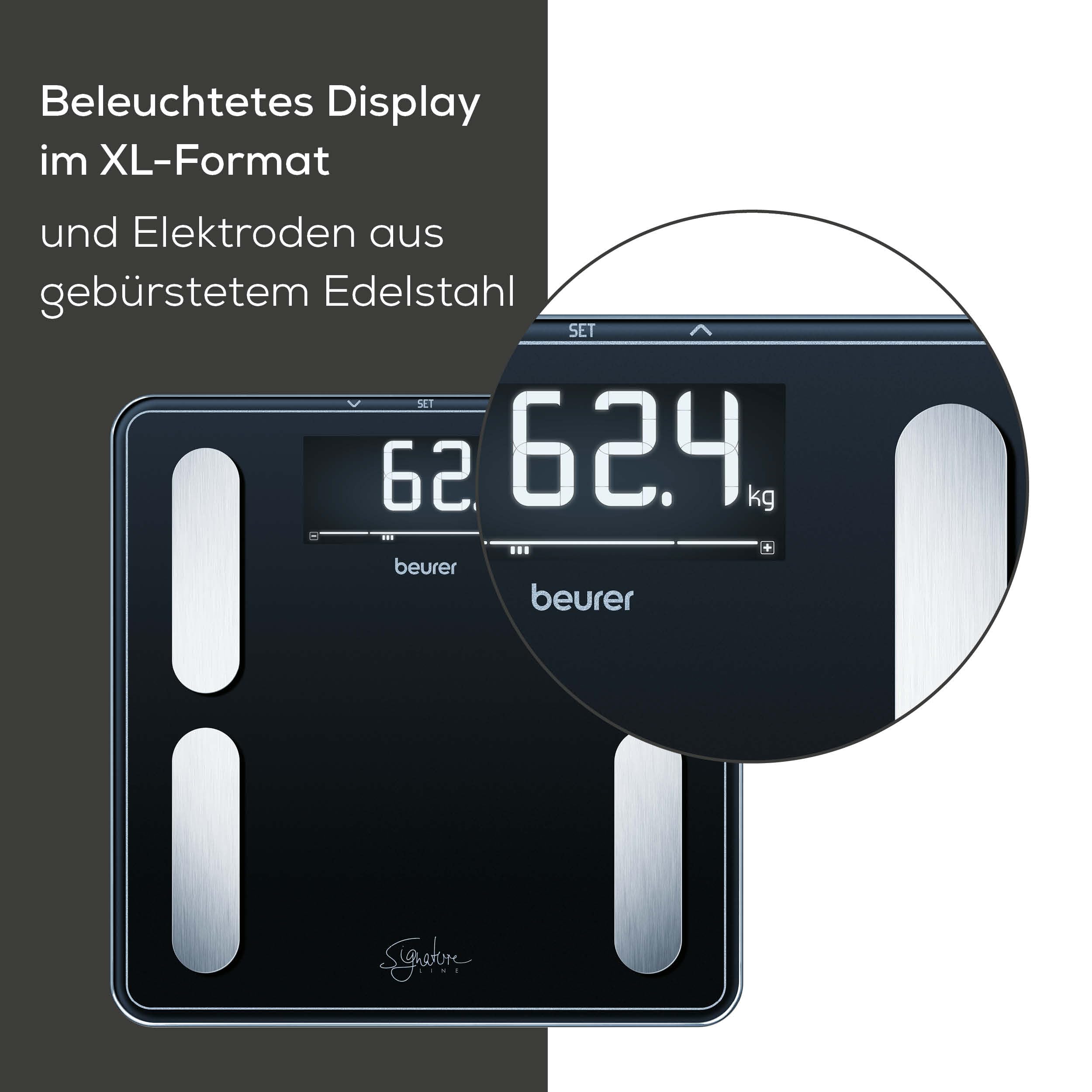 beurer-bf-400-black-diagnosewaage-signature-line-mit-k-rperanalyse-k-rperfett-wa image 5