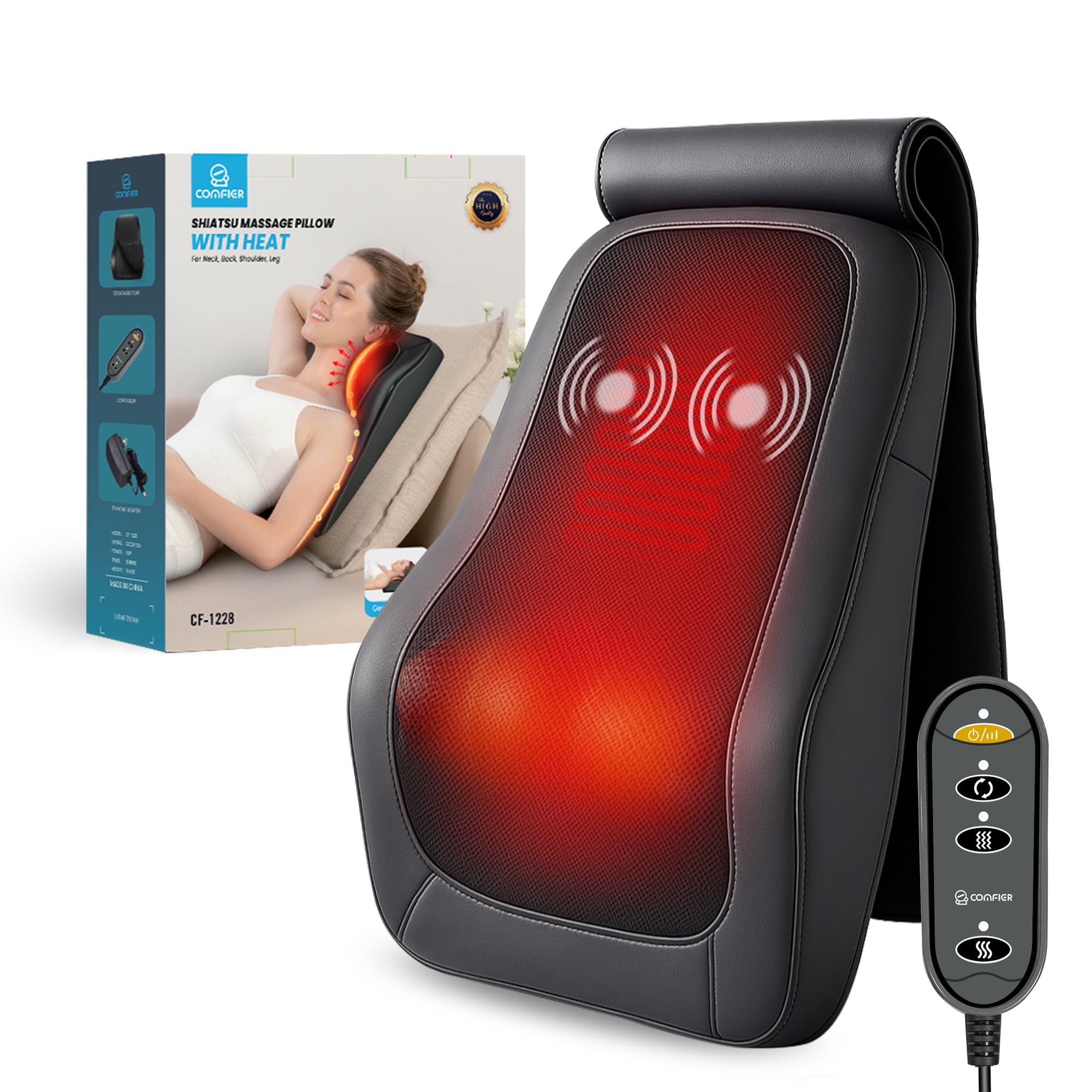 comfier-nackenmassageger-t-mit-w-rme-shiatsu-massagekissen-mit-4d-knetfunktion-8 image 1