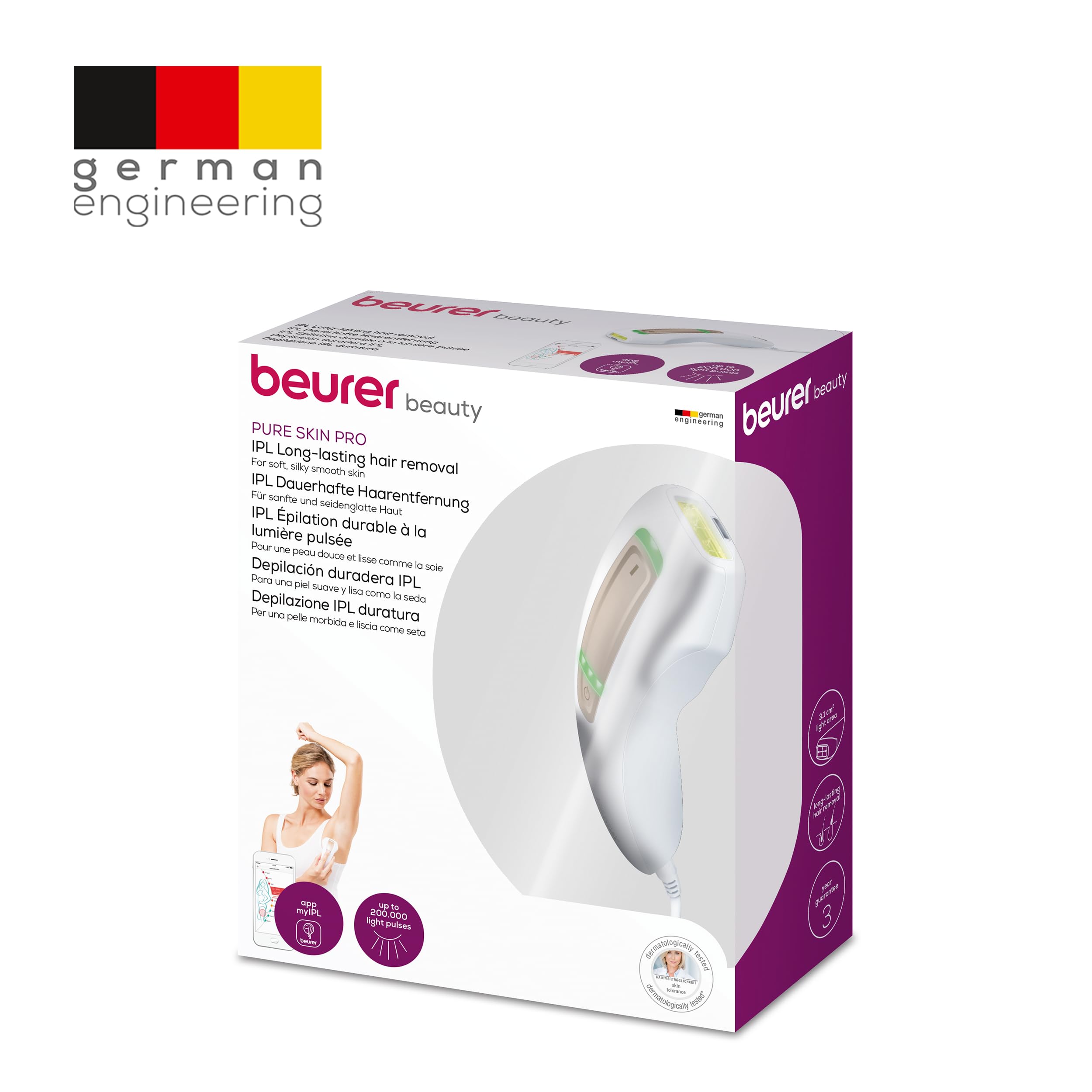 beurer-ipl-pure-skin-pro-kompaktger-t-dauerhafte-haarentfernung-mit-auto-flash-k image 7
