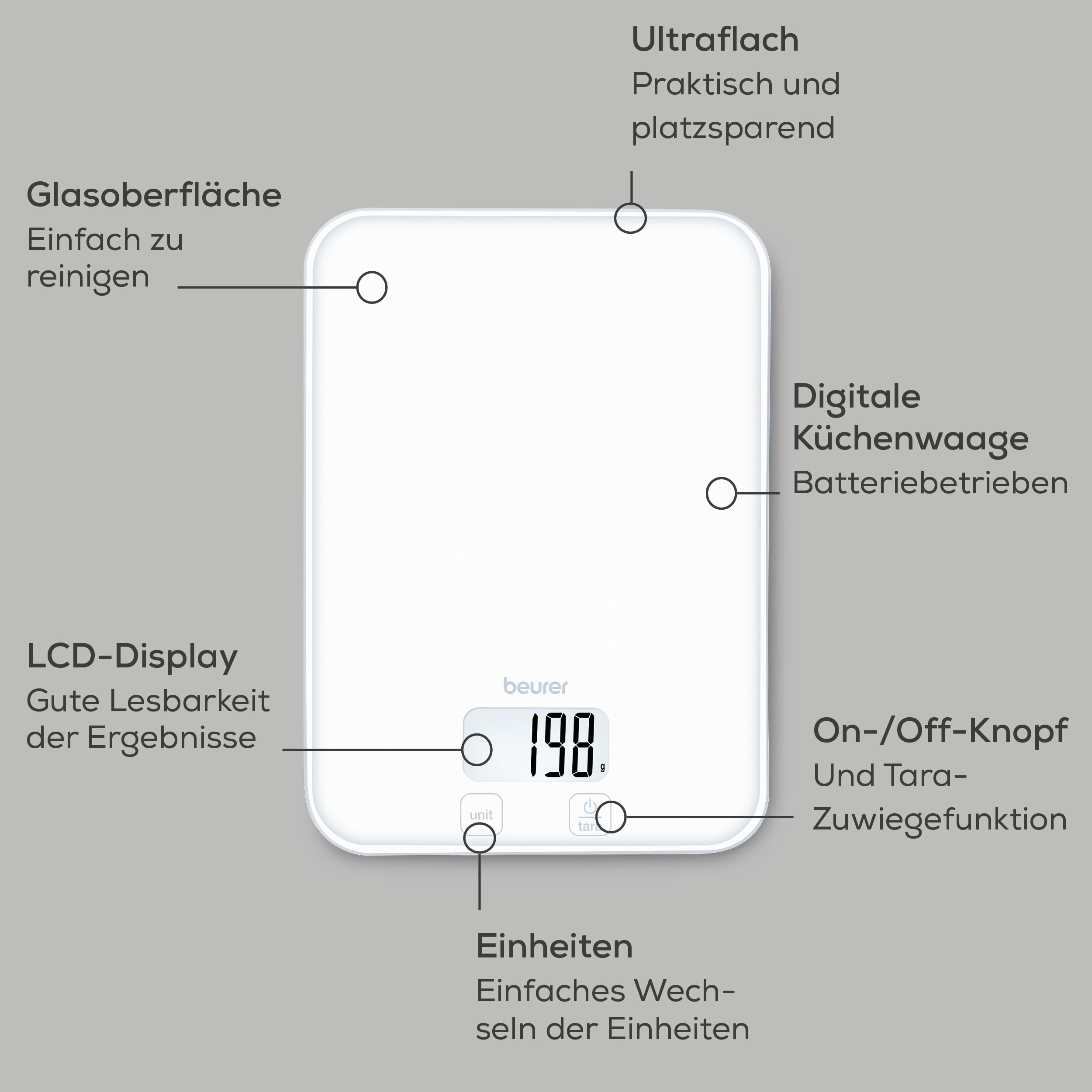 beurer-ks-19-pure-white-digitale-k-chenwaage-mit-tara-funktion-sensor-touch-1-g- image 6