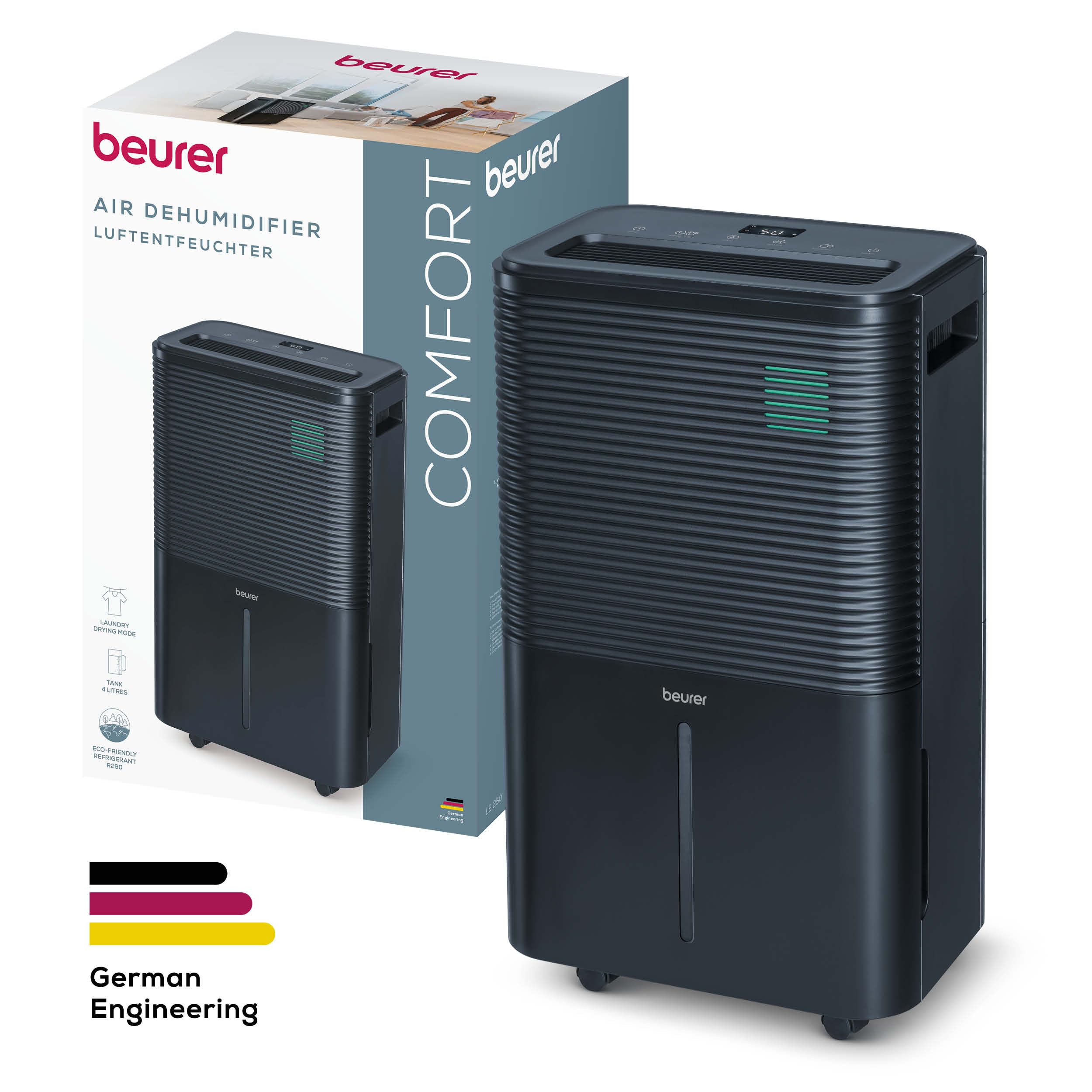 beurer-le-250-luftentfeuchter-elektrischer-raumentfeuchter-mit-20-l-24-h-4-l-tan image 6