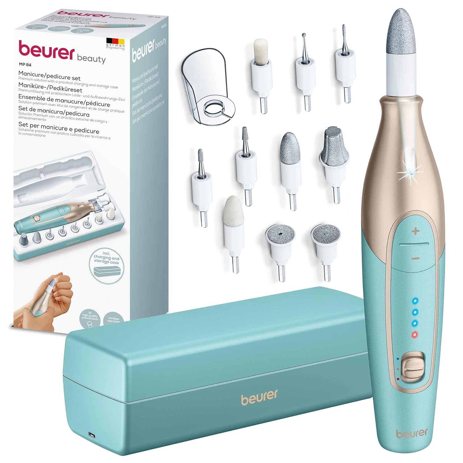 beurer-mp-84-manik-re-pedik-reset-mit-akku-elektrische-nagelfeile-mit-10-saphir- image 1