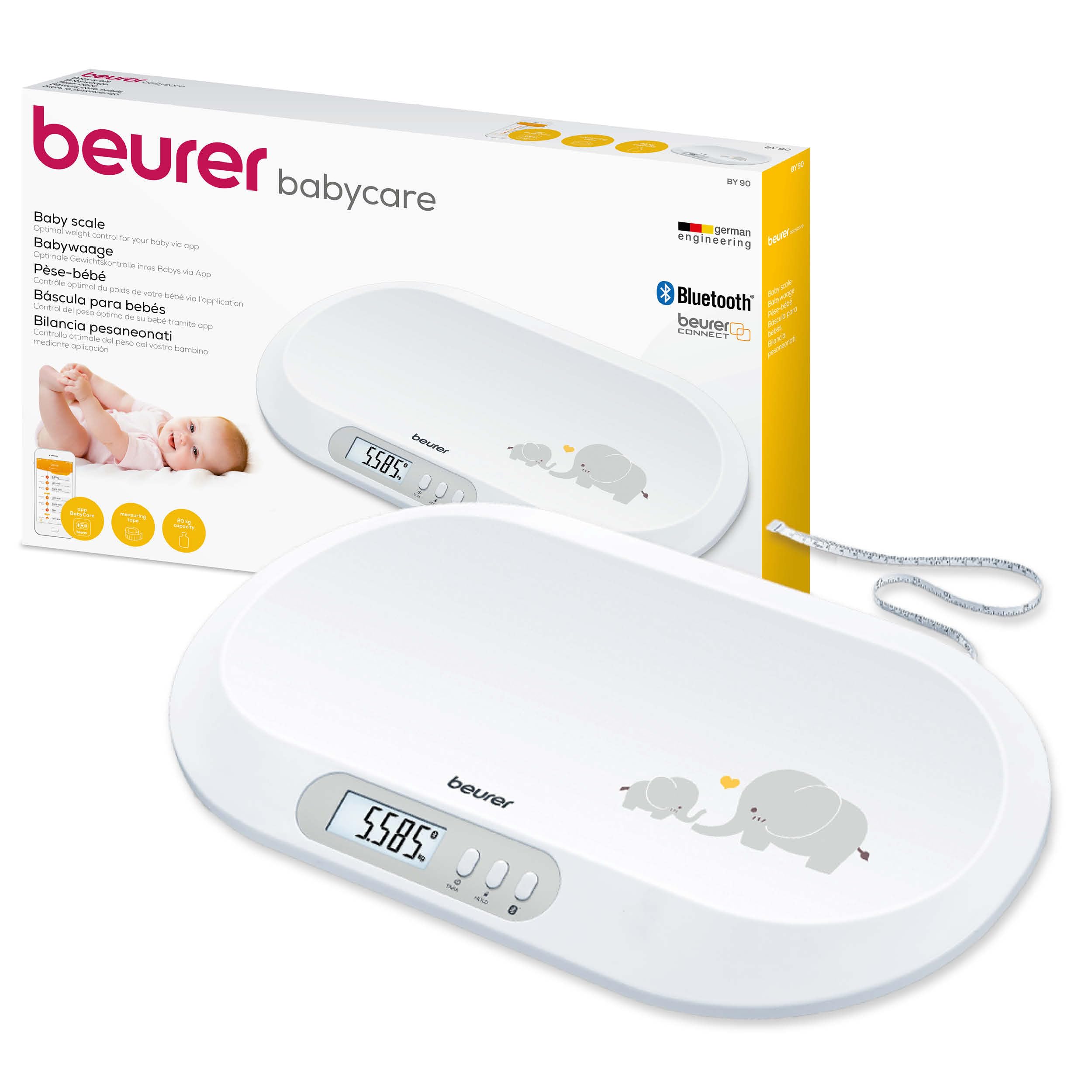 beurer-by-80-babywaage-mit-gew-lbter-wiegefl-che-20-kg-tragkraft-tara-und-holdfu image 8