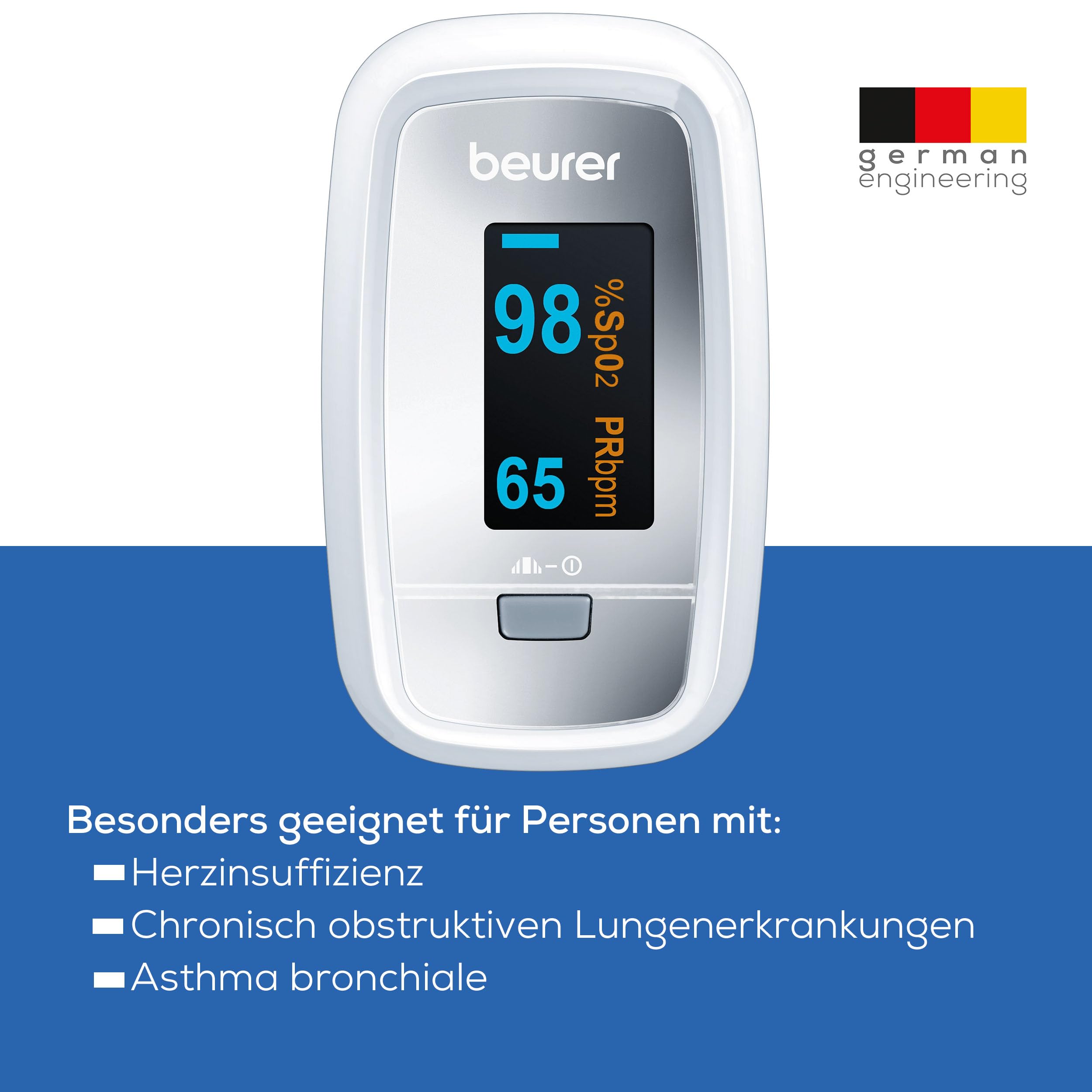 beurer-po-30-pulsoximeter-fingeroximeter-mit-farbdisplay-zur-messung-von-sauerst image 3
