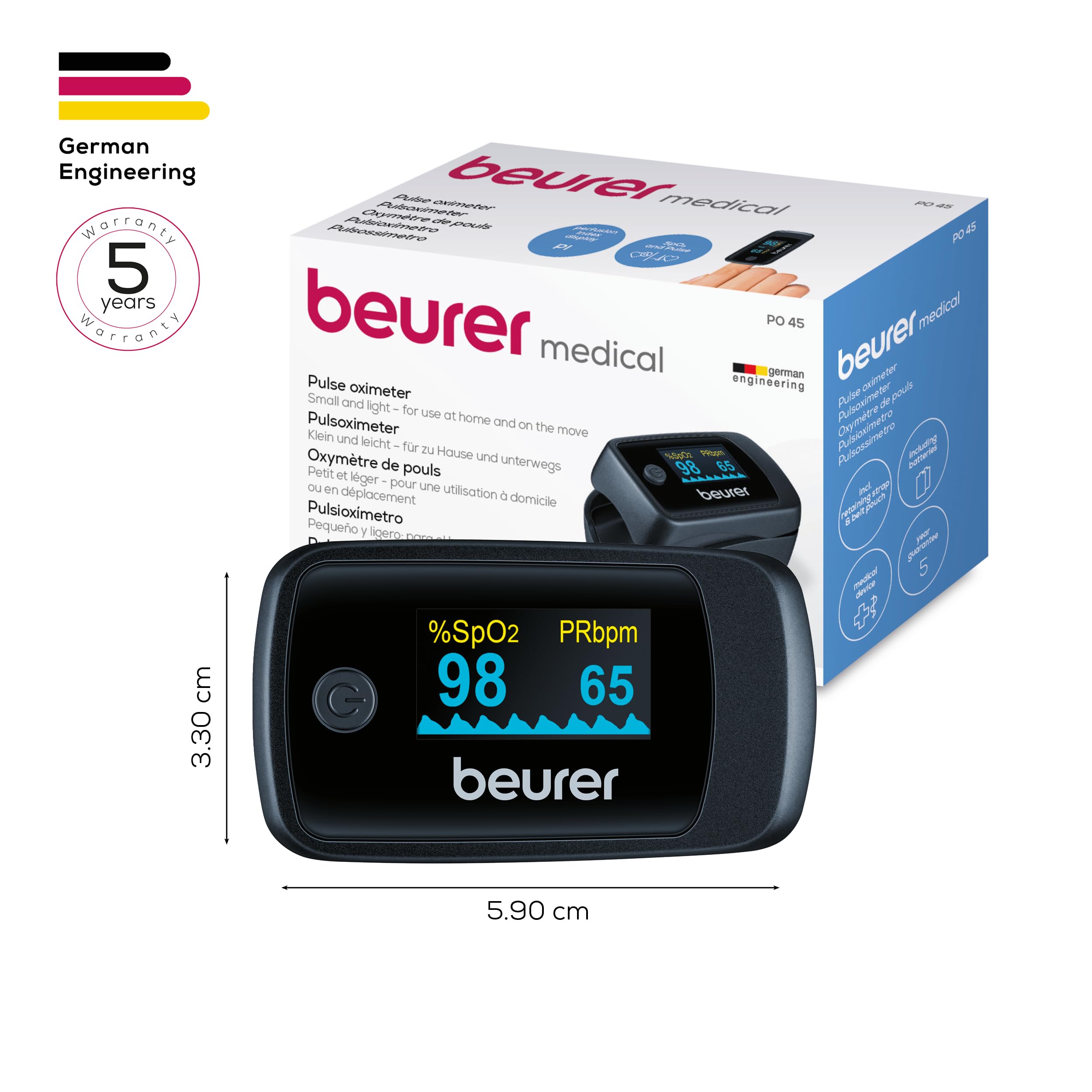 beurer-po-45-pulsoximeter-messung-von-sauerstoffs-ttigung-spo2-herzfrequenz-und- image 7