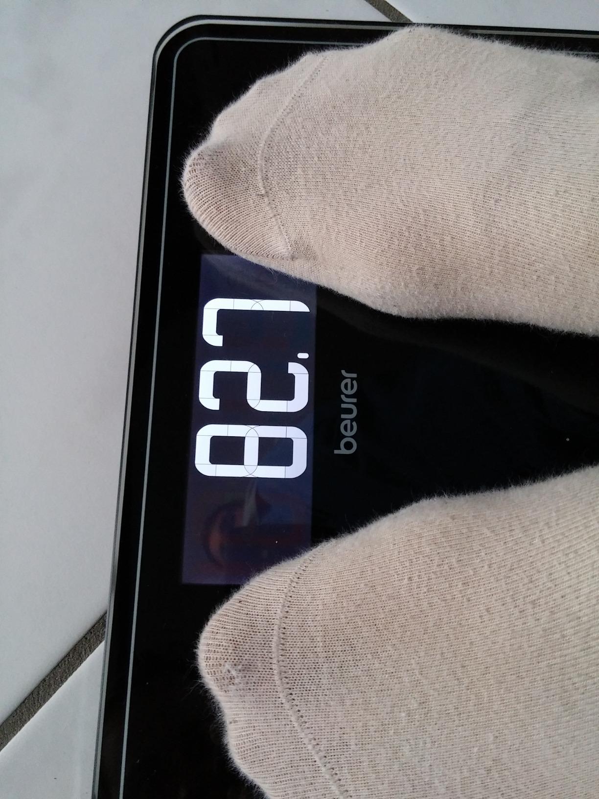 Gute Waage, Display könnte heller sein