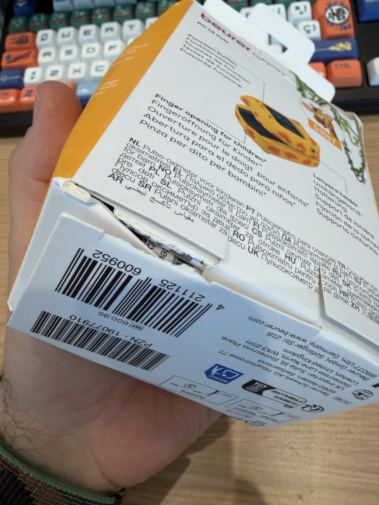 Gutes Gerät für kleine Finger