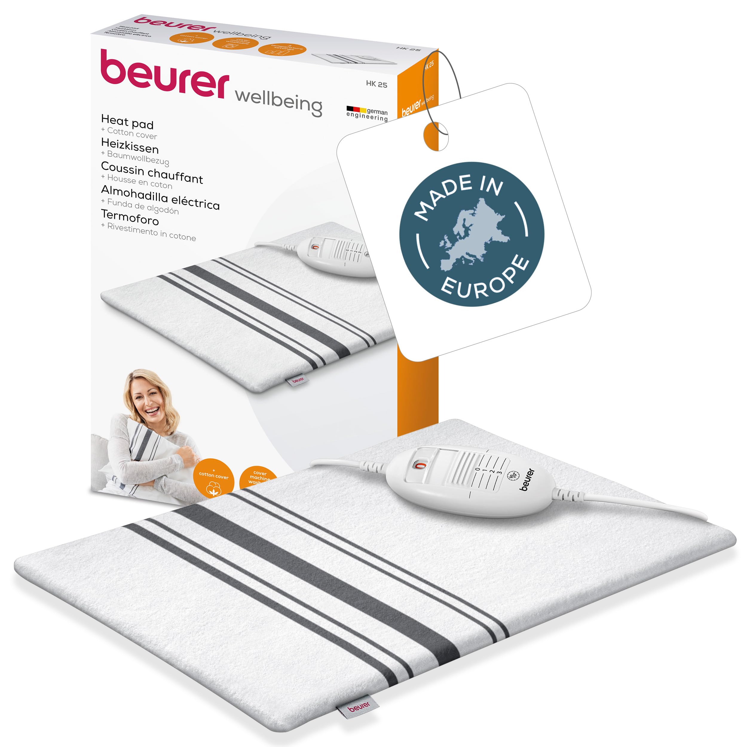 beurer-hk-25-heizkissen-kuscheliges-w-rmekissen-40-x-30-cm-mit-3-temperaturstufe image 1