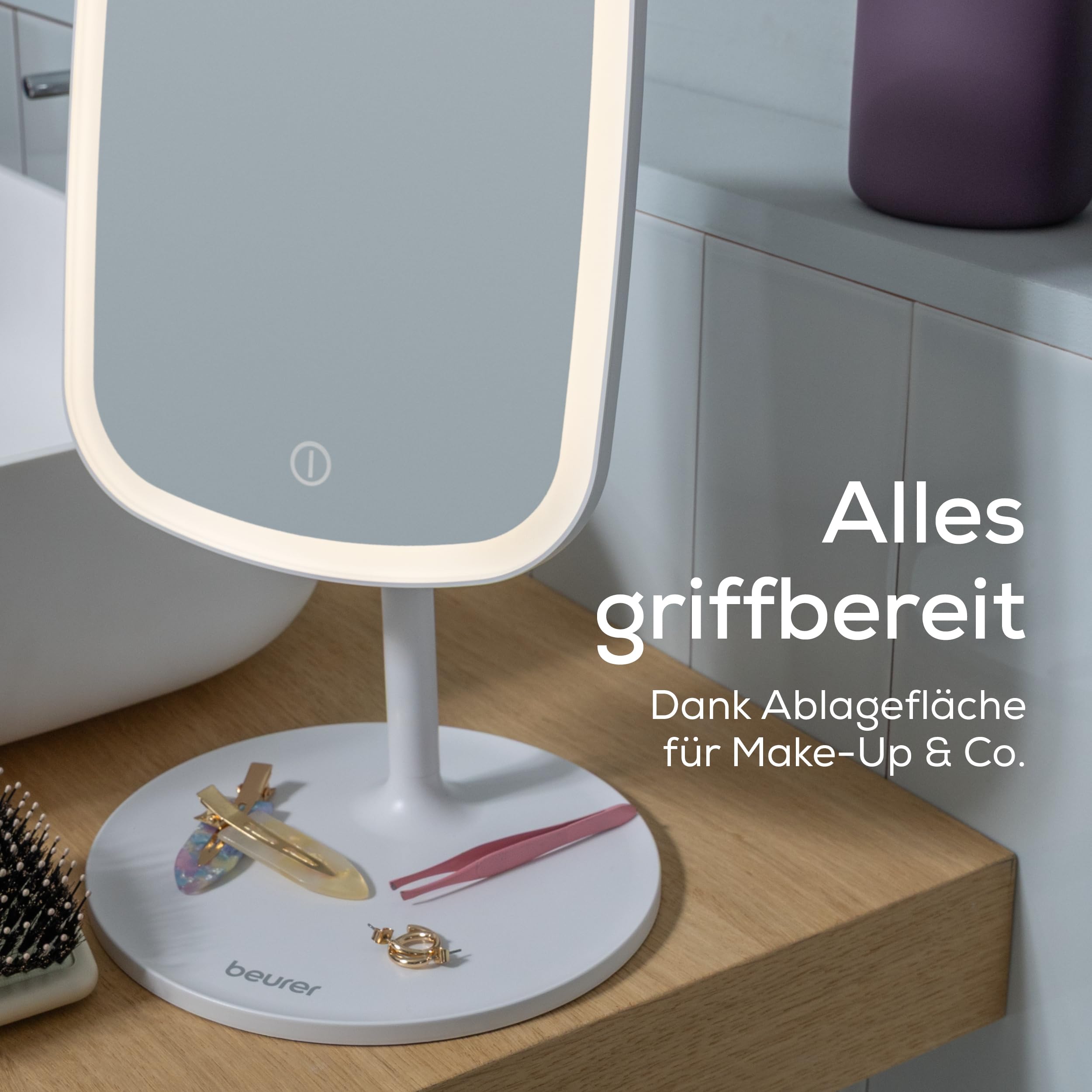 beurer-bs-47-kosmetikspiegel-beleuchteter-schminkspiegel-mit-3-lichtfarben-stufe image 4